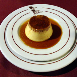 Postres caseros en El Tormo Cuenca - Flan Casero