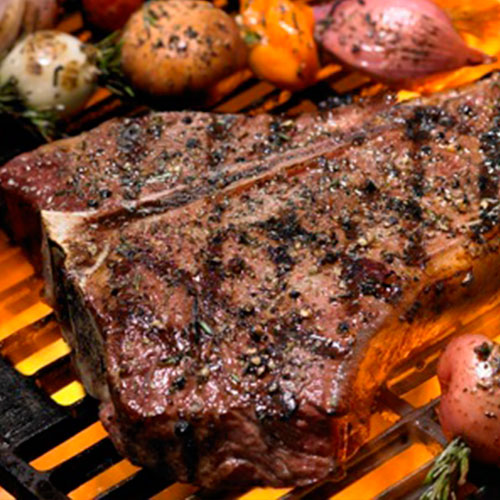 Nuestro plato estrella, Entrecot al plato caliente a la brasa